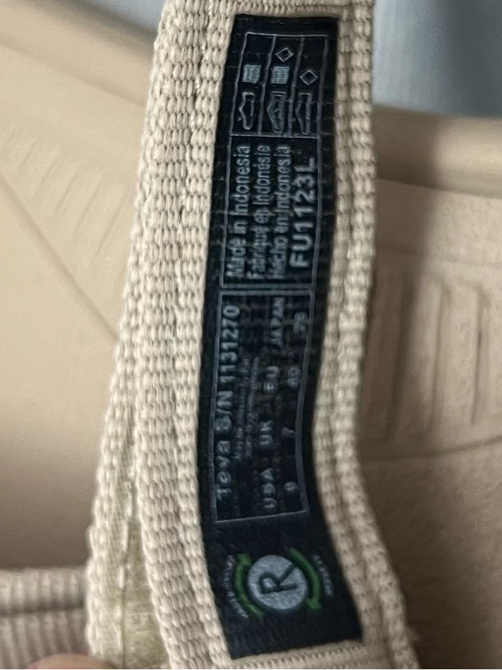 Teva Women's Hurricane XLT2 Ampsole Neutral Tan Platform Sport Sandal Size 9 - Picture 8 of 10